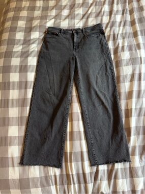 Madewell Perfect Vintage Black Wide-Leg Women’s Jeans